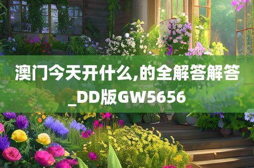 澳门今天开什么,的全解答解答_DD版GW5656