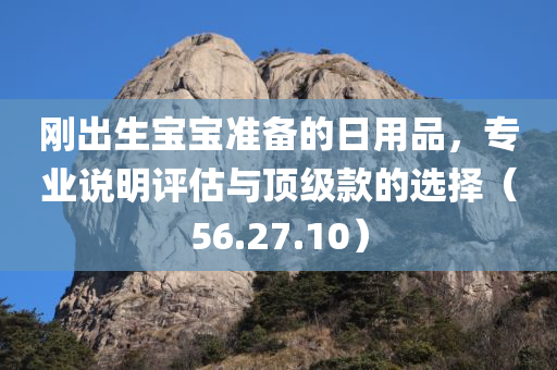 刚出生宝宝准备的日用品，专业说明评估与顶级款的选择（56.27.10）