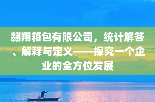 翱翔箱包有限公司，统计解答、解释与定义——探究一个企业的全方位发展