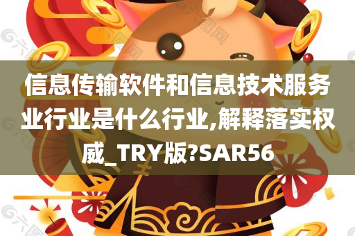 信息传输软件和信息技术服务业行业是什么行业,解释落实权威_TRY版?SAR56