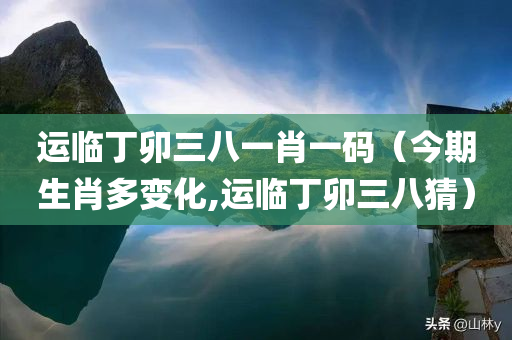 运临丁卯三八一肖一码（今期生肖多变化,运临丁卯三八猜）