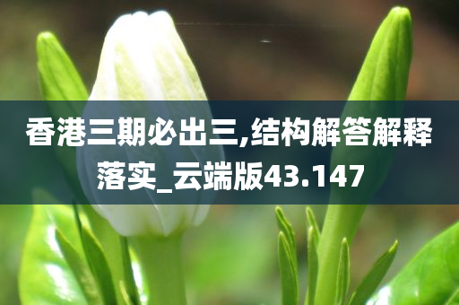 香港三期必出三,结构解答解释落实_云端版43.147