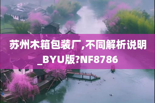 苏州木箱包装厂,不同解析说明_BYU版?NF8786