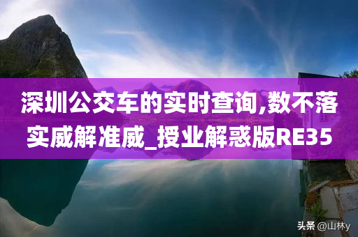 深圳公交车的实时查询,数不落实威解准威_授业解惑版RE35