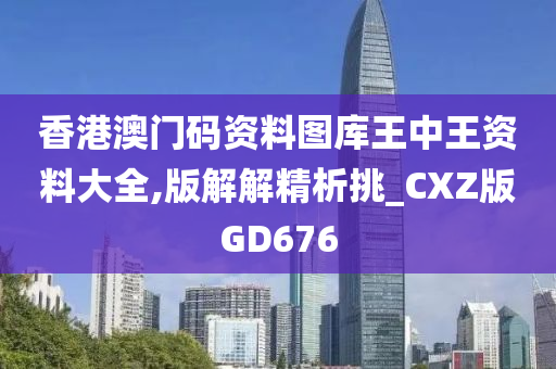 香港澳门码资料图库王中王资料大全,版解解精析挑_CXZ版GD676