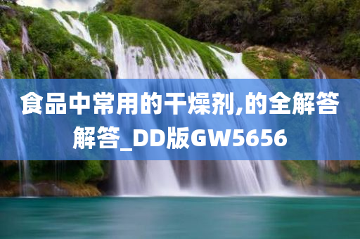 食品中常用的干燥剂,的全解答解答_DD版GW5656