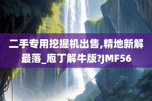 二手专用挖掘机出售,精地新解最落_庖丁解牛版?JMF56