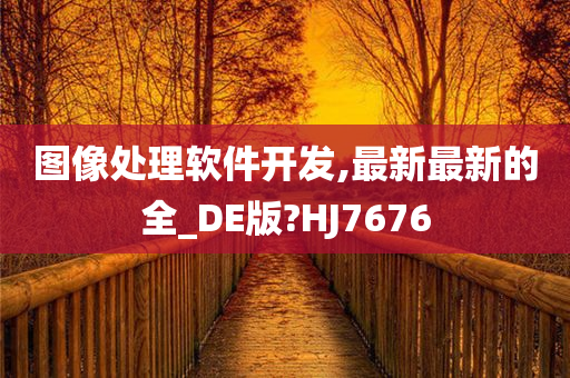 图像处理软件开发,最新最新的全_DE版?HJ7676