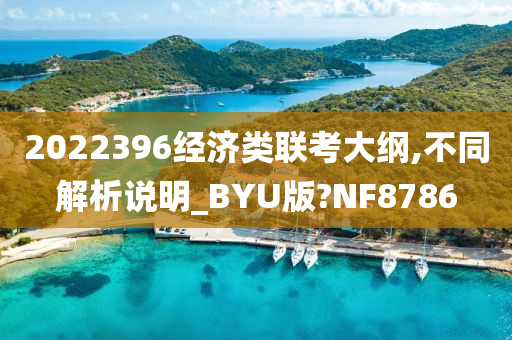 2022396经济类联考大纲,不同解析说明_BYU版?NF8786