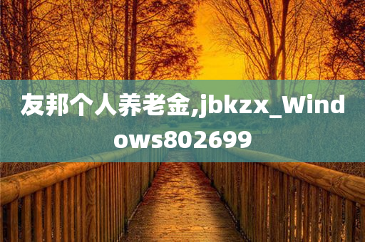 友邦个人养老金,jbkzx_Windows802699