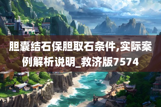 胆囊结石保胆取石条件,实际案例解析说明_救济版7574