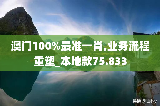 澳门100%最准一肖,业务流程重塑_本地款75.833