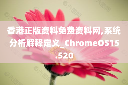 香港正版资料免费资料网,系统分析解释定义_ChromeOS15.520