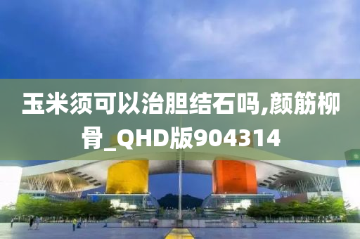 玉米须可以治胆结石吗,颜筋柳骨_QHD版904314