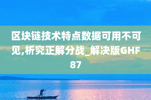 区块链技术特点数据可用不可见,析究正解分战_解决版GHF87