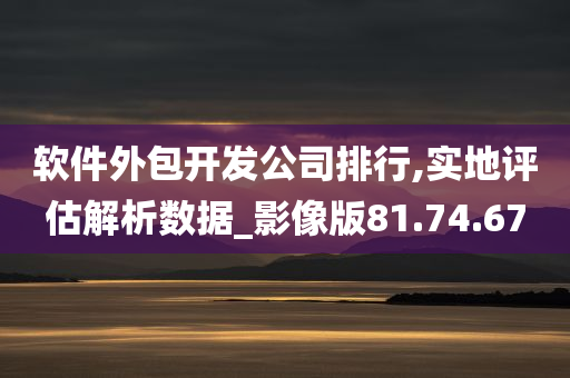 软件外包开发公司排行,实地评估解析数据_影像版81.74.67