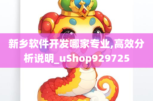 新乡软件开发哪家专业,高效分析说明_uShop929725