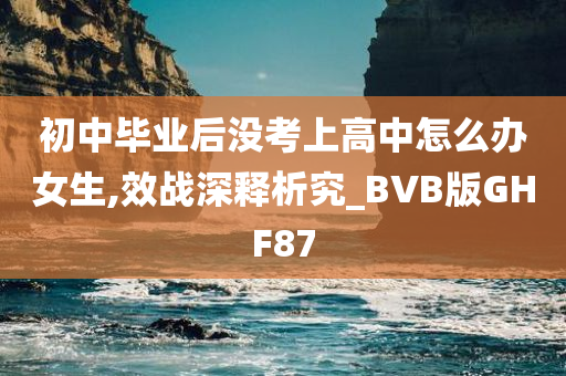 初中毕业后没考上高中怎么办女生,效战深释析究_BVB版GHF87