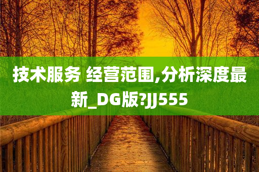 技术服务 经营范围,分析深度最新_DG版?JJ555