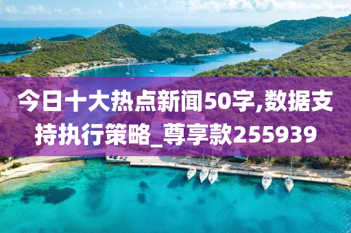 今日十大热点新闻50字,数据支持执行策略_尊享款255939