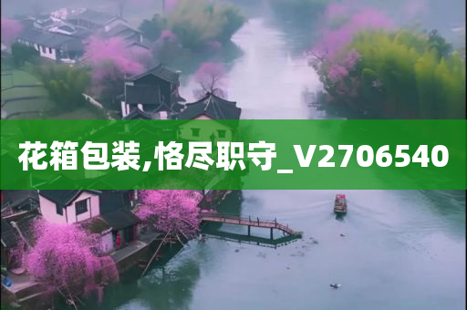 花箱包装,恪尽职守_V2706540