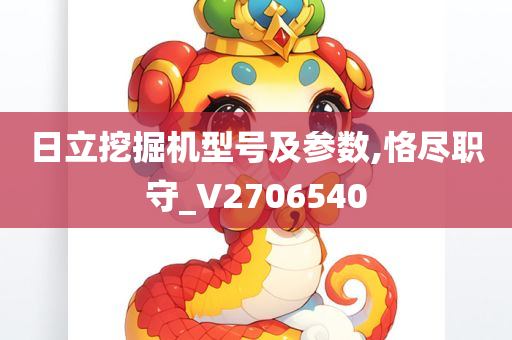 日立挖掘机型号及参数,恪尽职守_V2706540