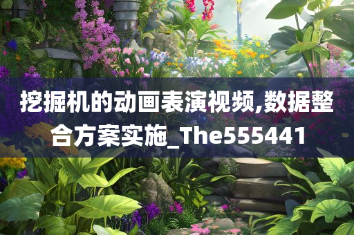 挖掘机的动画表演视频,数据整合方案实施_The555441