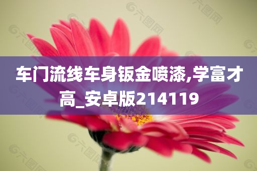 车门流线车身钣金喷漆,学富才高_安卓版214119