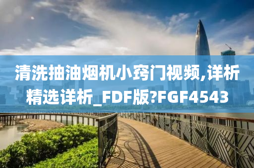 清洗抽油烟机小窍门视频,详析精选详析_FDF版?FGF4543