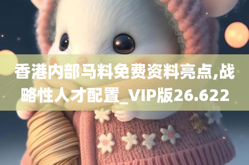 香港内部马料免费资料亮点,战略性人才配置_VIP版26.622