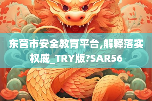 东营市安全教育平台,解释落实权威_TRY版?SAR56