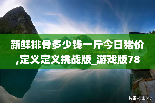 新鲜排骨多少钱一斤今日猪价,定义定义挑战版_游戏版78