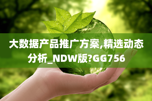 大数据产品推广方案,精选动态分析_NDW版?GG756