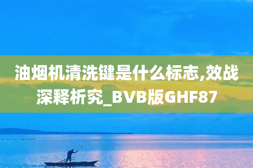 油烟机清洗键是什么标志,效战深释析究_BVB版GHF87