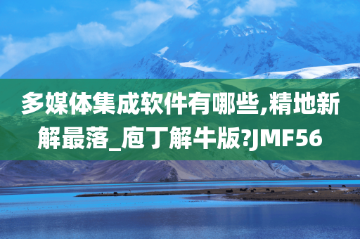 多媒体集成软件有哪些,精地新解最落_庖丁解牛版?JMF56