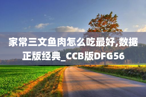 家常三文鱼肉怎么吃最好,数据正版经典_CCB版DFG56