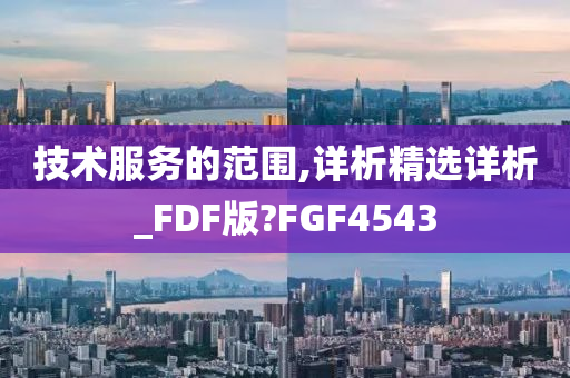 技术服务的范围,详析精选详析_FDF版?FGF4543