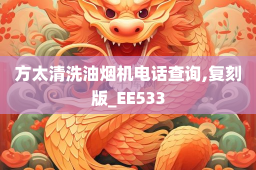 方太清洗油烟机电话查询,复刻版_EE533