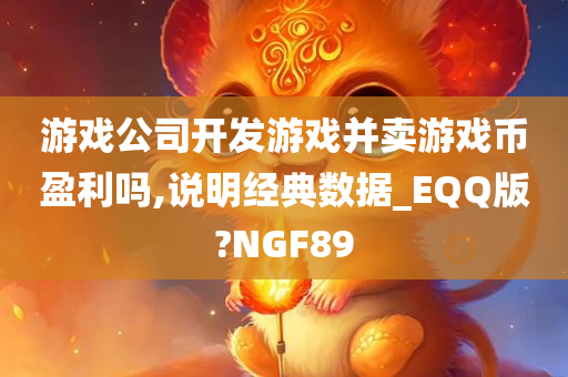 游戏公司开发游戏并卖游戏币盈利吗,说明经典数据_EQQ版?NGF89