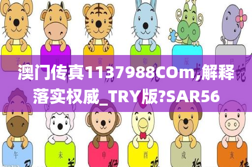 澳门传真1137988COm,解释落实权威_TRY版?SAR56