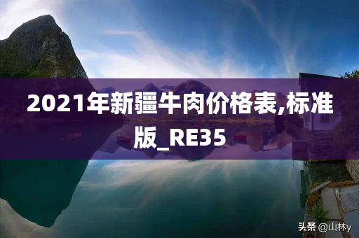 2021年新疆牛肉价格表,标准版_RE35