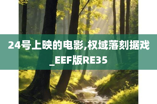 24号上映的电影,权域落刻据戏_EEF版RE35