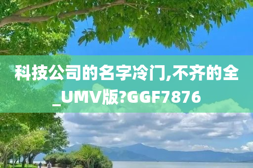 科技公司的名字冷门,不齐的全_UMV版?GGF7876