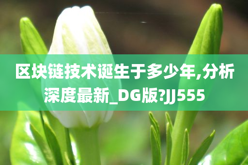 区块链技术诞生于多少年,分析深度最新_DG版?JJ555