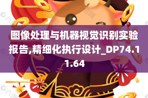 图像处理与机器视觉识别实验报告,精细化执行设计_DP74.11.64