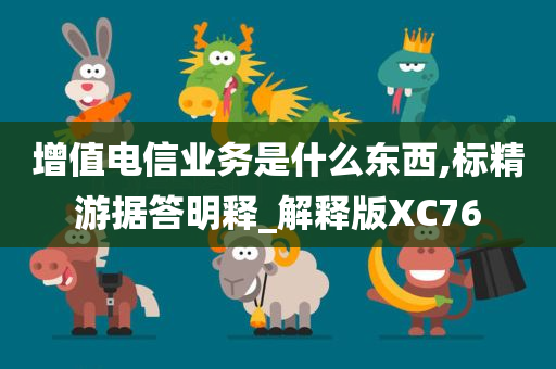 增值电信业务是什么东西,标精游据答明释_解释版XC76