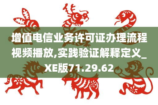 增值电信业务许可证办理流程视频播放,实践验证解释定义_XE版71.29.62