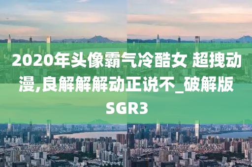 2020年头像霸气冷酷女 超拽动漫,良解解解动正说不_破解版SGR3