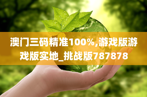 澳门三码精准100%,游戏版游戏版实地_挑战版787878