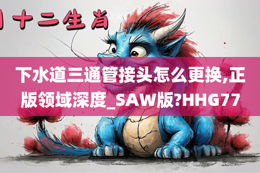 下水道三通管接头怎么更换,正版领域深度_SAW版?HHG77